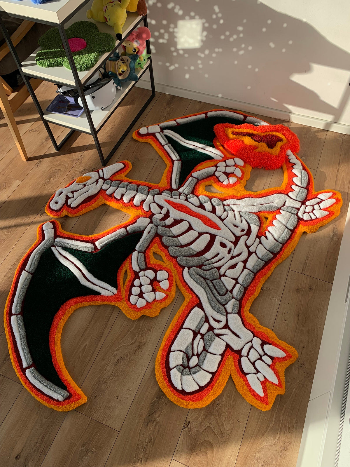 Tapetz Pokémon Skeleton Charizard 3D
