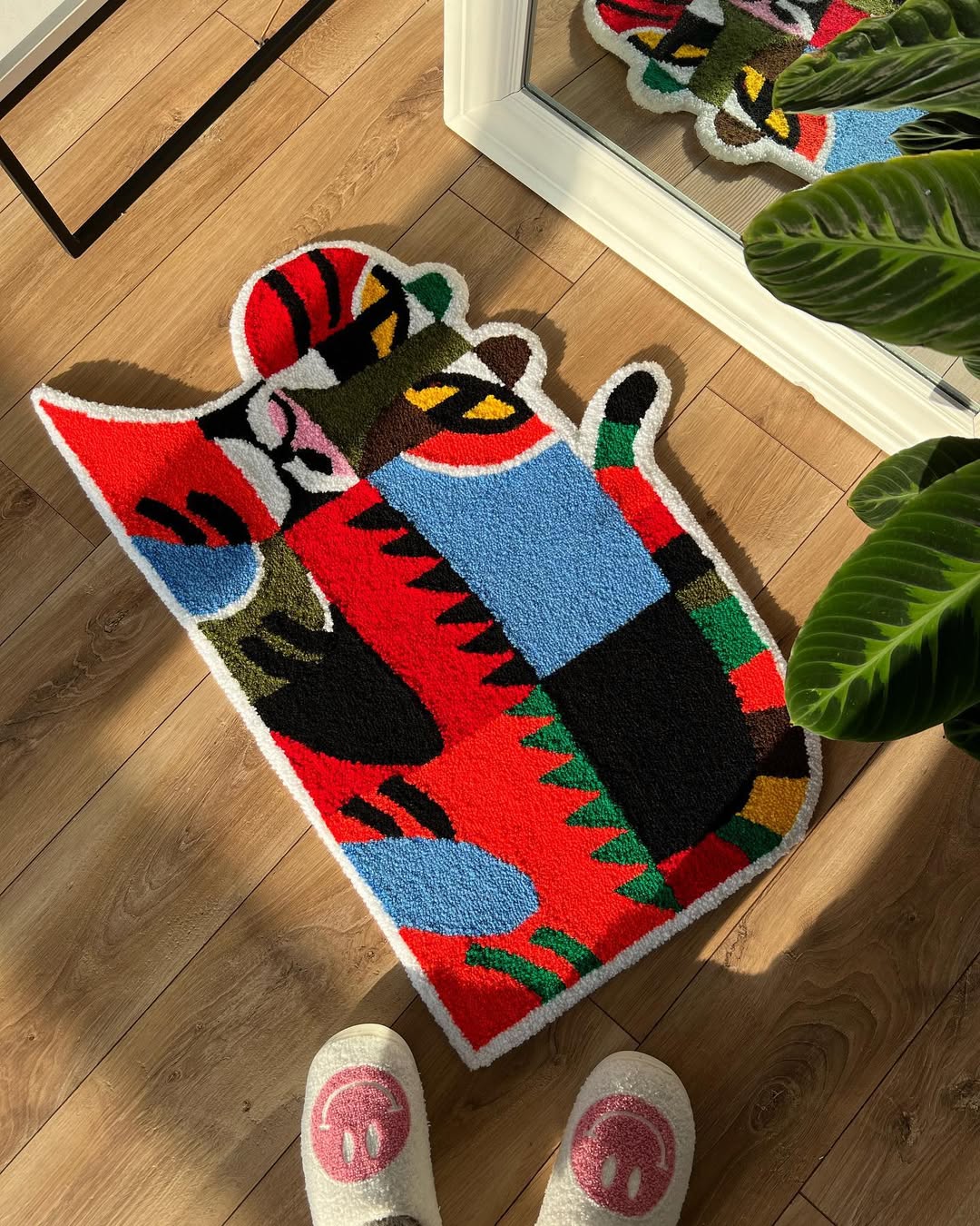 Tapetz Gato Abstrato