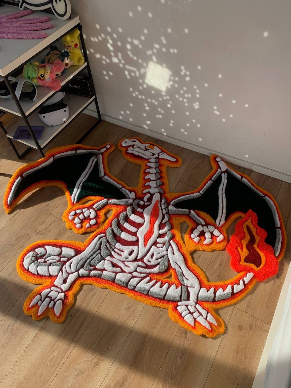 Tapetz Pokémon Skeleton Charizard 3D