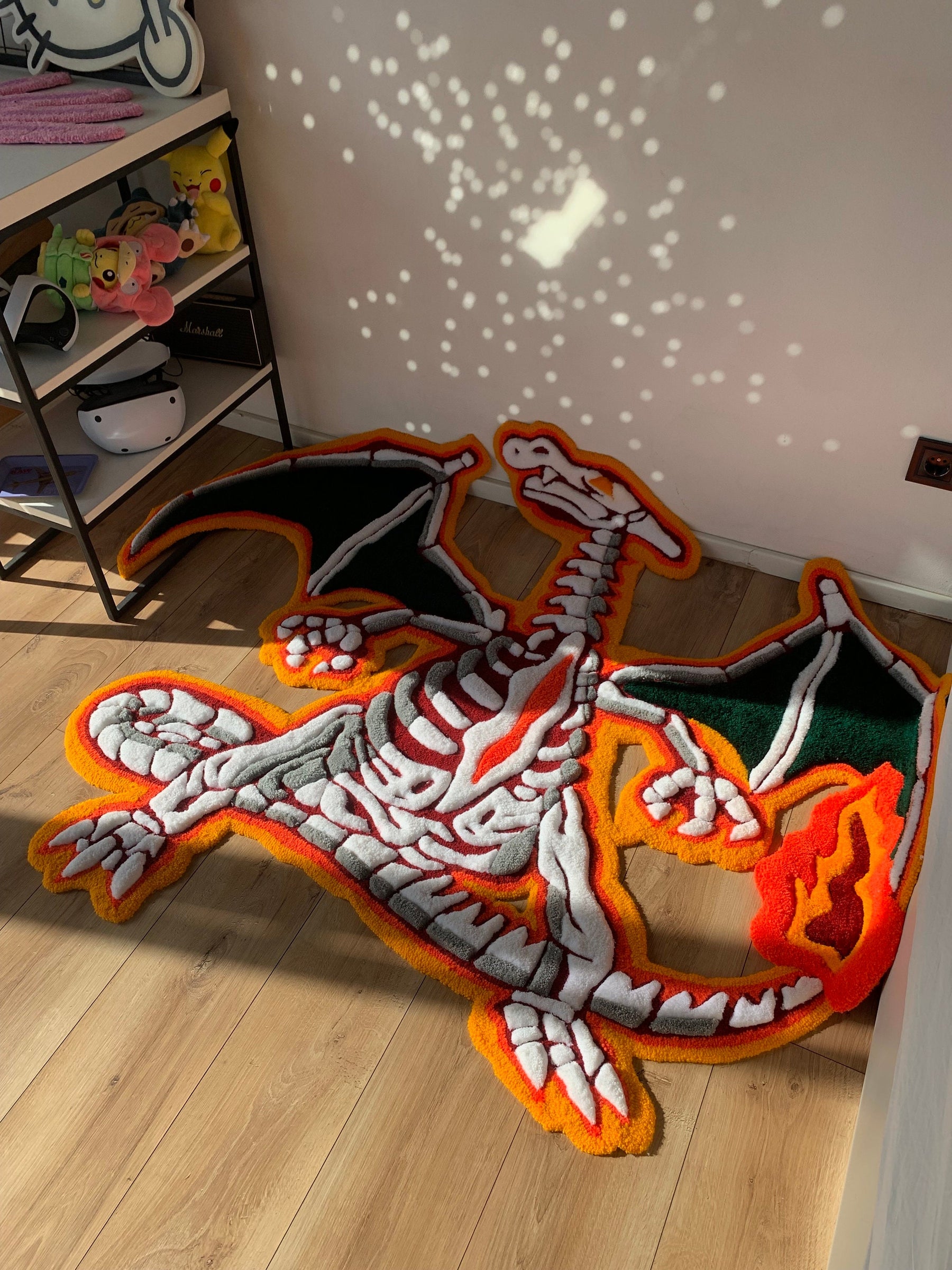 Tapetz Pokémon Skeleton Charizard 3D