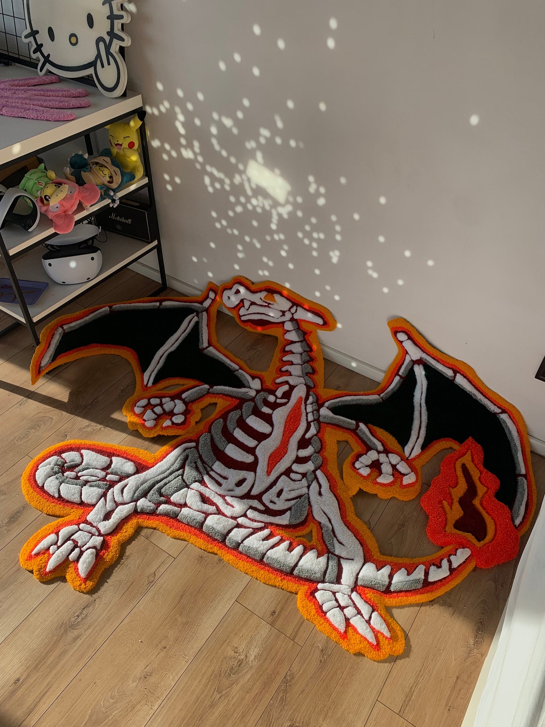 Tapetz Pokémon Skeleton Charizard 3D
