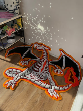 Tapetz Pokémon Skeleton Charizard 3D