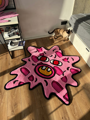 Tapetz Pink Psicodelic Star 3D