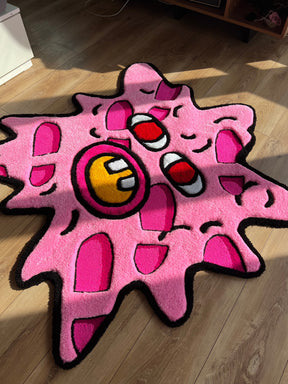 Tapetz Pink Psicodelic Star 3D