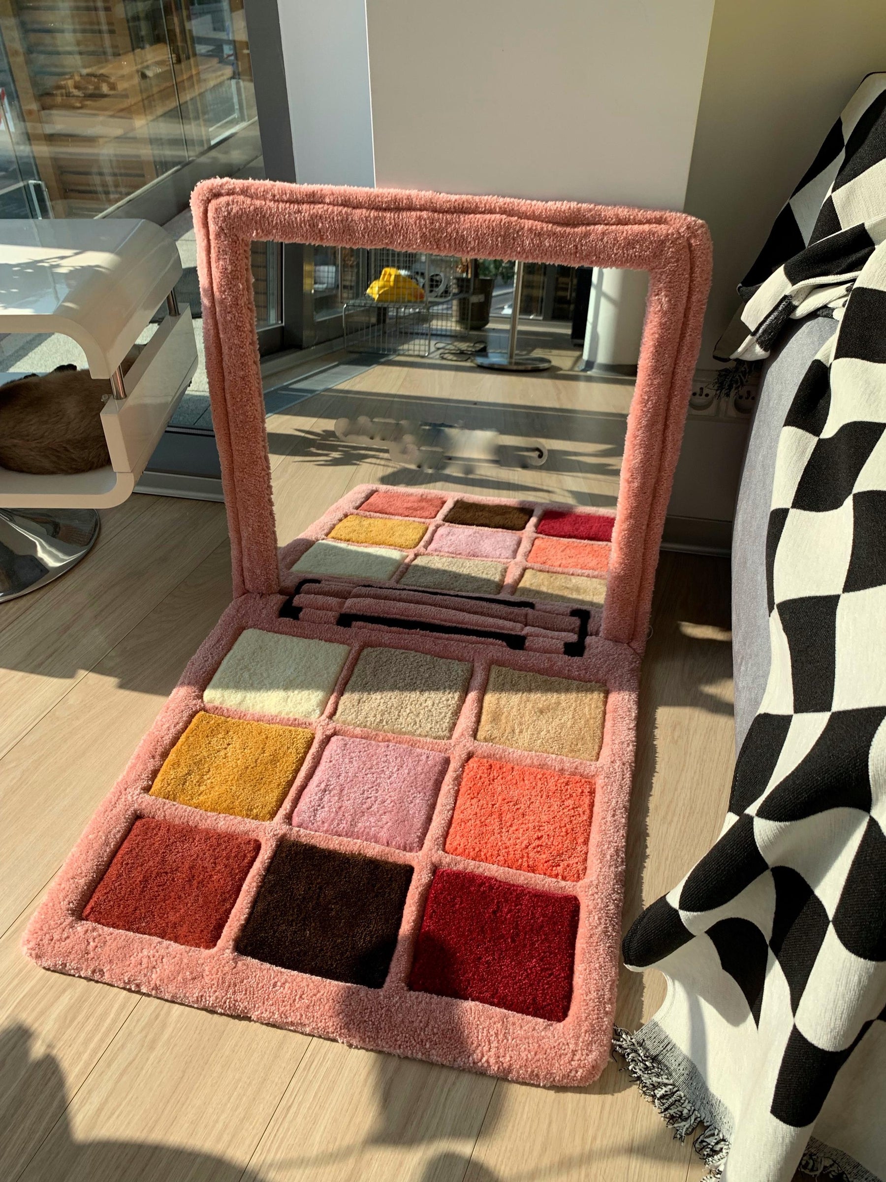 Tapetz Paleta de Maquiagem e Espelho 3D