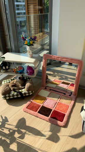 Tapetz Paleta de Maquiagem e Espelho 3D