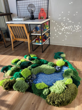 Tapetz Mão de Natureza 3D