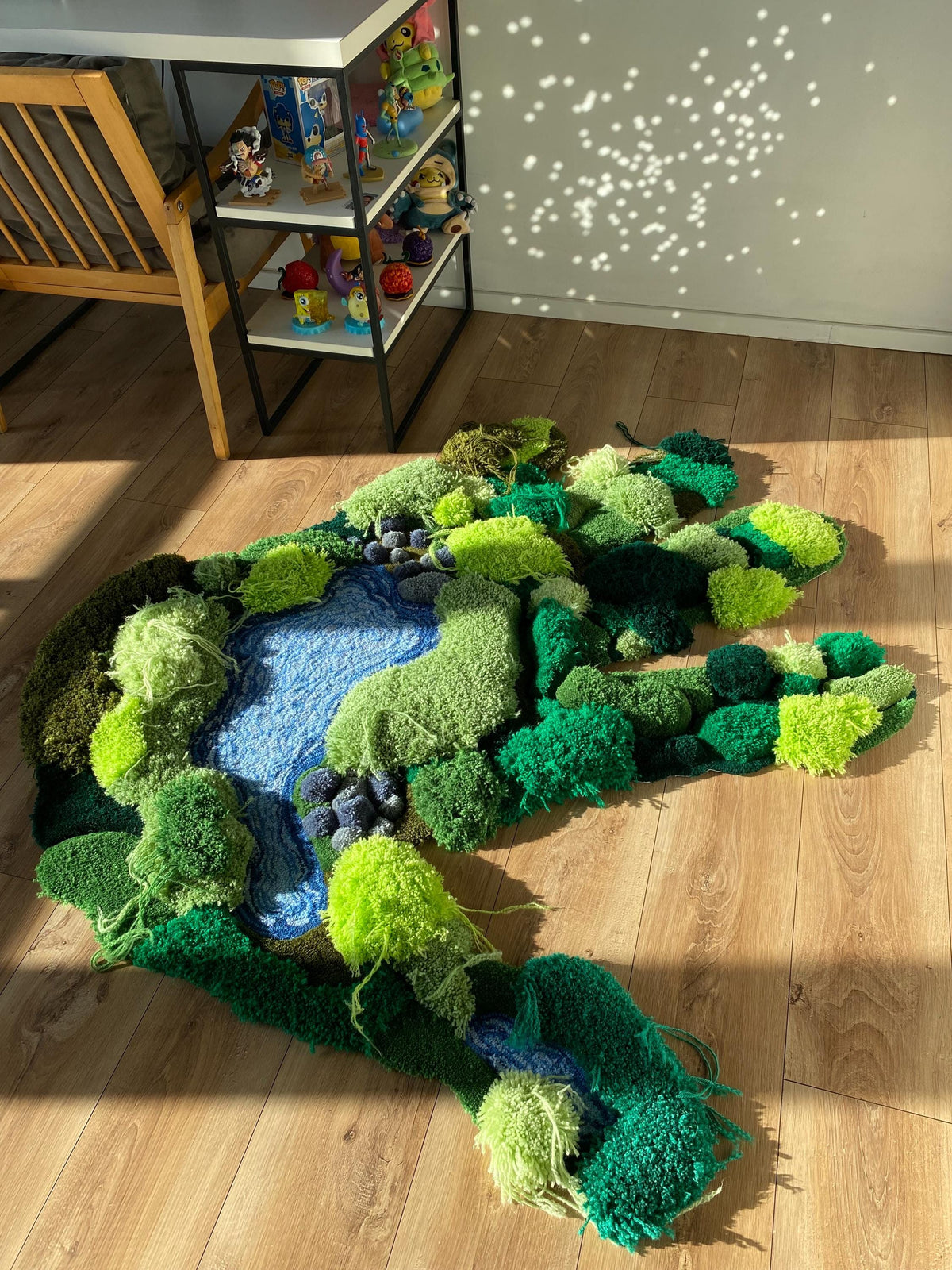 Tapetz Mão de Natureza 3D