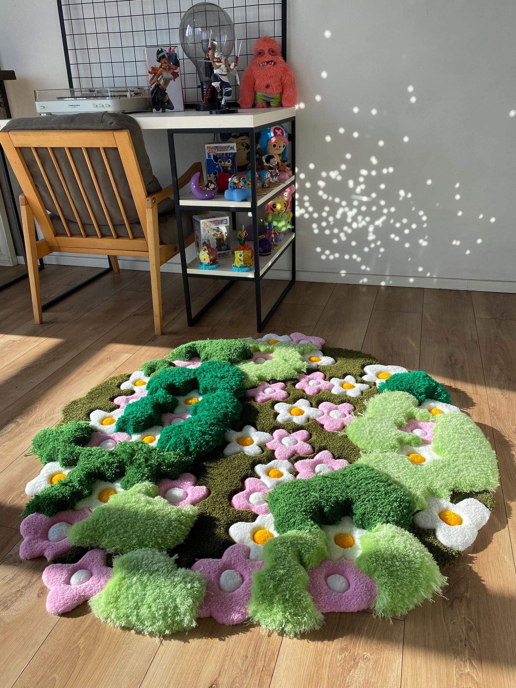 Tapetz Flores & Musgo 3D