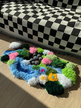 Tapetz Grama Musgo & Rio 3D